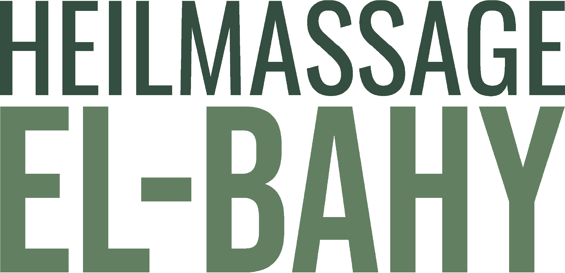 Logo - Heilmassage El-Bahy